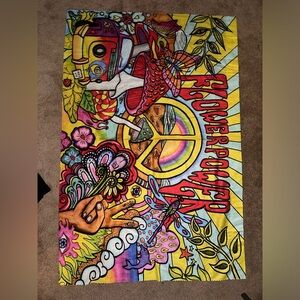 colorful hippie tapestry